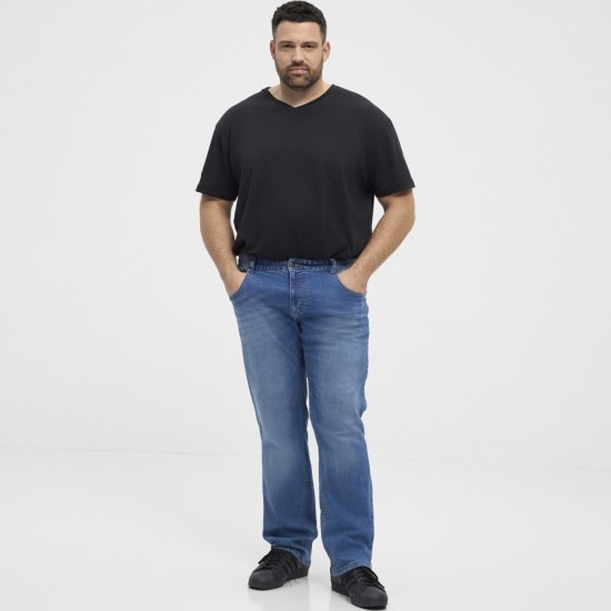 North Latitude Jeans Ringo Denim Blue - Jeans og bukser - Store Bukser og Store Jeans