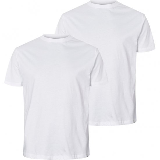 North Latitude T-Shirt 2-Pack White - T-skjorter - Store T-skjorter - 2XL-14XL