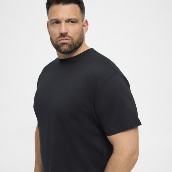 North Latitude T-Shirt 2-Pack Black - T-skjorter - Store T-skjorter - 2XL-14XL