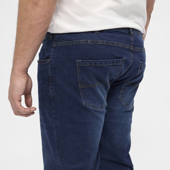 North Latitude Jeans Ringo Blue Used Wash - Jeans og bukser - Store Bukser og Store Jeans