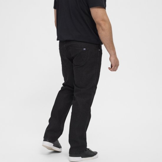 North Latitude Jeans Mick Black Stone Wash - Jeans og bukser - Store Bukser og Store Jeans