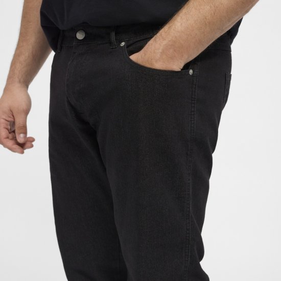 North Latitude Jeans Mick Black Stone Wash - Jeans og bukser - Store Bukser og Store Jeans