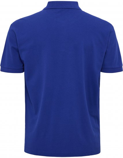 North Latitude Polo Pique Short Sleeve Cobalt Blue - Polo- & piqueskjorter - Poloskjorte i store størrelser - 2XL-8XL