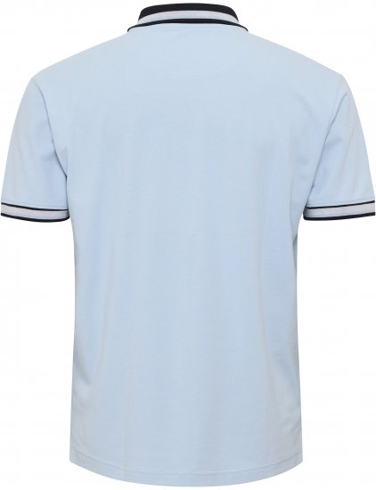 North Latitude Polo Pique Short Sleeve Light Blue - Polo- & piqueskjorter - Poloskjorte i store størrelser - 2XL-8XL