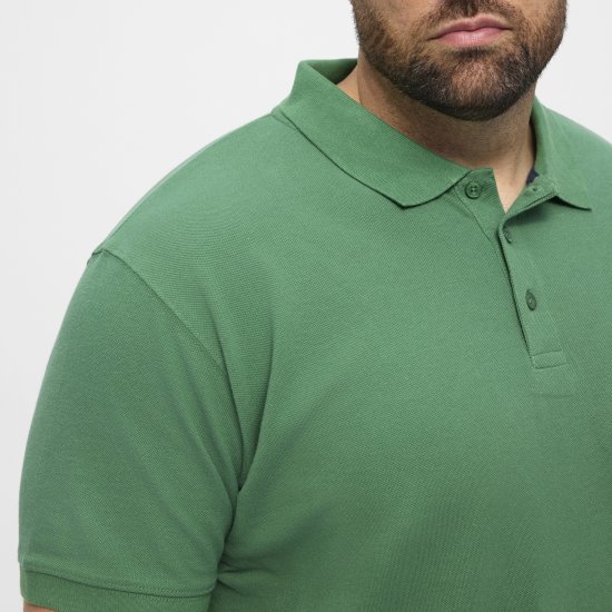 North Latitude Polo Short Sleeve Green - Polo- & piqueskjorter - Poloskjorte i store størrelser - 2XL-8XL