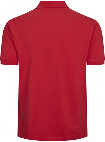 North Latitude Polo Short Sleeve Red TALL - HERREKLÆR MT-6XLT - Klær for høye menn