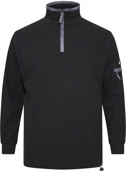 North Latitude Sweatshirt Ottoman Black - Gensere og hettegensere - Store hettegensere - 2XL-14XL