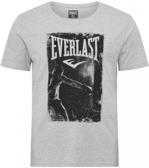 North Latitude Everlast T-shirt Grey Melange - T-skjorter - Store T-skjorter - 2XL-14XL