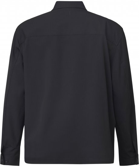 North Latitude 61106 Overshirt med Glidelås i Dressstil Svart - Jakker - Store jakker - 2XL-12XL