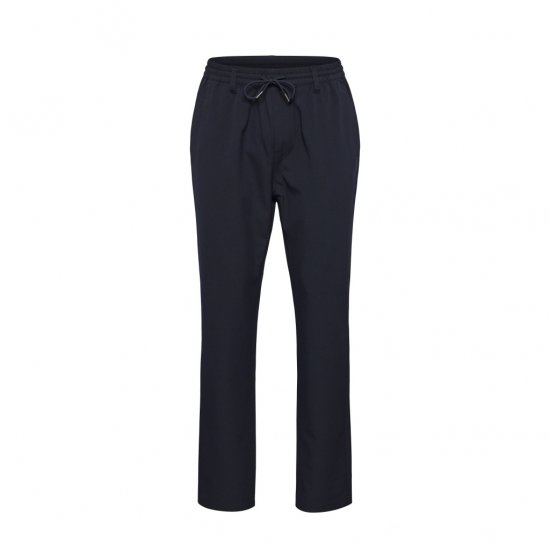 North Latitude Dress Pants Elastic Waist Navy Blue - Herrebukser i store størrelser - Herrebukser i store størrelser