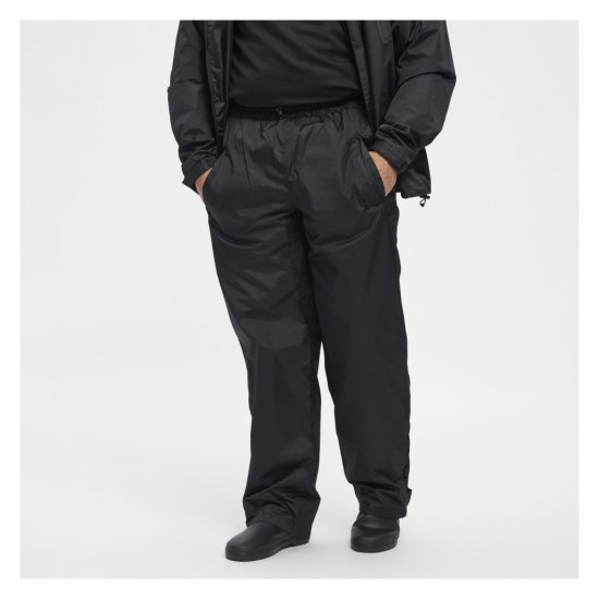 North Latitude Rain Pants Black - Herrebukser i store størrelser - Herrebukser i store størrelser