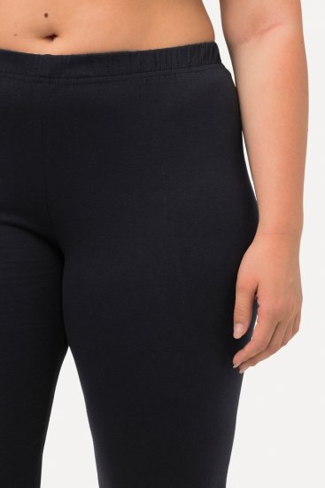 Ulla Popken Stretch Knit Bike Shorts Blue - Ulla Popken - Ulla Popken Plus-Size Klær