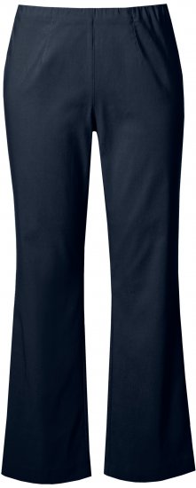 Ulla Popken Classic Stretch Bengaline Comfort Pants Navy - Jeans & Bukser i Store Størrelser – Plus Size - Jeans og bukser, EU 42-70