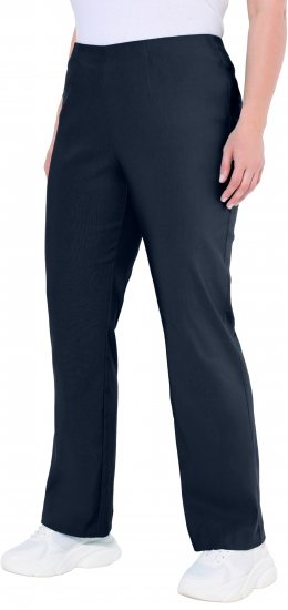 Ulla Popken Classic Stretch Bengaline Comfort Pants Navy - Jeans & Bukser i Store Størrelser – Plus Size - Jeans og bukser, EU 42-70