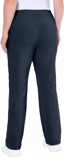 Ulla Popken Classic Stretch Bengaline Comfort Pants Navy - Jeans & Bukser i Store Størrelser – Plus Size - Jeans og bukser, EU 42-70