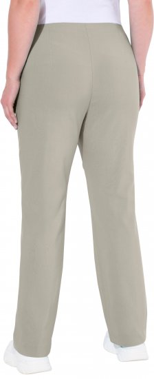 Ulla Popken Classic Stretch Bengaline Comfort Pants Brown - Jeans & Bukser i Store Størrelser – Plus Size - Jeans og bukser, EU 42-70