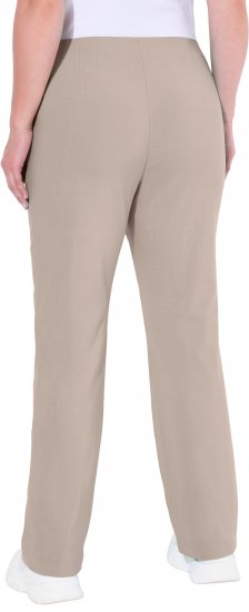Ulla Popken Classic Stretch Bengaline Comfort Pants Beige - Jeans & Bukser i Store Størrelser – Plus Size - 