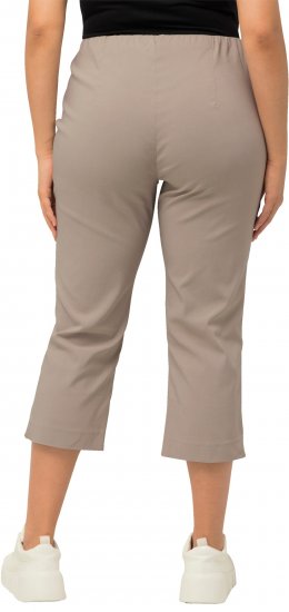 Ulla Popken Stretch Basic Bengaline Capri Pants Orange - Jeans & Bukser i Store Størrelser – Plus Size - 