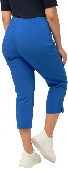 Ulla Popken Stretch Basic Bengaline Capri Pants Royal Blue - Jeans & Bukser i Store Størrelser – Plus Size - 
