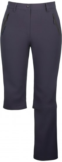 Ulla Popken Versatile Zip Off Leg Quick Dry Stretch Pants Graphite Grey - Jeans & Bukser i Store Størrelser – Plus Size - Jeans og bukser, EU 42-70