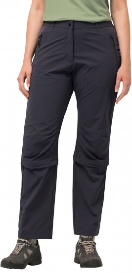 Ulla Popken Versatile Zip Off Leg Quick Dry Stretch Pants Graphite Grey - Jeans & Bukser i Store Størrelser – Plus Size - Jeans og bukser, EU 42-70
