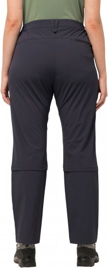 Ulla Popken Versatile Zip Off Leg Quick Dry Stretch Pants Graphite Grey - Jeans & Bukser i Store Størrelser – Plus Size - Jeans og bukser, EU 42-70