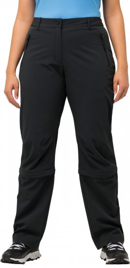 Ulla Popken Versatile Zip Off Leg Quick Dry Stretch Pants Navy - Jeans & Bukser i Store Størrelser – Plus Size - Jeans og bukser, EU 42-70