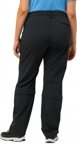 Ulla Popken Versatile Zip Off Leg Quick Dry Stretch Pants Navy - Jeans & Bukser i Store Størrelser – Plus Size - Jeans og bukser, EU 42-70