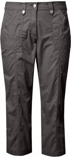 Ulla Popken Roll Tab Hem Stretch Cargo Pants Grey - Jeans & Bukser i Store Størrelser – Plus Size - Jeans og bukser, EU 42-70