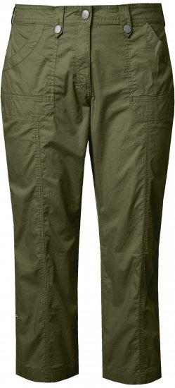 Ulla Popken Roll Tab Hem Stretch Cargo Pants Green - Jeans & Bukser i Store Størrelser – Plus Size - Jeans og bukser, EU 42-70