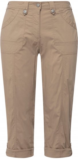 Ulla Popken Roll Tab Hem Stretch Cargo Pants Orange - Jeans & Bukser i Store Størrelser – Plus Size - Jeans og bukser, EU 42-70