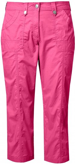Ulla Popken Roll Tab Hem Stretch Cargo Pants Pink - Jeans & Bukser i Store Størrelser – Plus Size - Jeans og bukser, EU 42-70