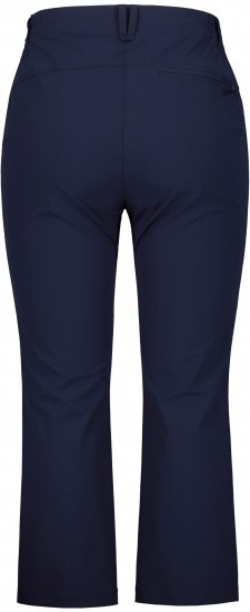 Ulla Popken Functional Sport Quick Dry Stretch Crop Pants Navy Blue - Jeans & Bukser i Store Størrelser – Plus Size - 