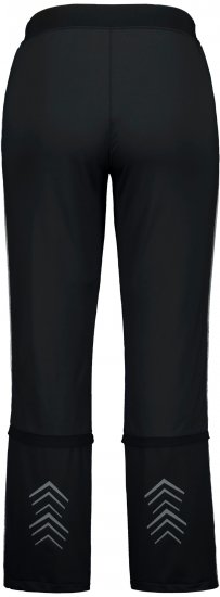 Ulla Popken Zip Off Reflective Detail Funtional Powerstretch Pants Black - Jeans & Bukser i Store Størrelser – Plus Size - Jeans og bukser, EU 42-70