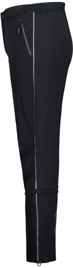 Ulla Popken Zip Off Reflective Detail Funtional Powerstretch Pants Black - Jeans & Bukser i Store Størrelser – Plus Size - Jeans og bukser, EU 42-70