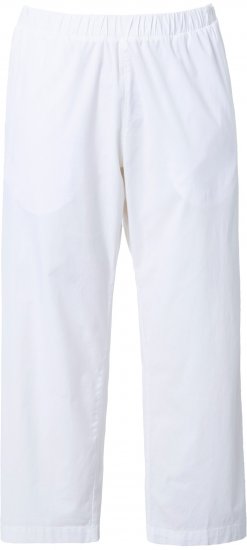 Ulla Popken Wide Leg Ruby Fit Stretch Chino Pants Snow White - Jeans & Bukser i Store Størrelser – Plus Size - Jeans og bukser, EU 42-70