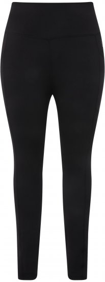 Ulla Popken High Waist Quick Dry Recycled Stretch Leggings Black - Jeans & Bukser i Store Størrelser – Plus Size - Jeans og bukser, EU 42-70