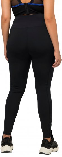 Ulla Popken High Waist Quick Dry Recycled Stretch Leggings Black - Jeans & Bukser i Store Størrelser – Plus Size - Jeans og bukser, EU 42-70