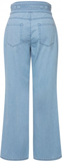 Ulla Popken Soft Denim Wide Leg Jeans Blue Denim - Jeans & Bukser i Store Størrelser – Plus Size - 