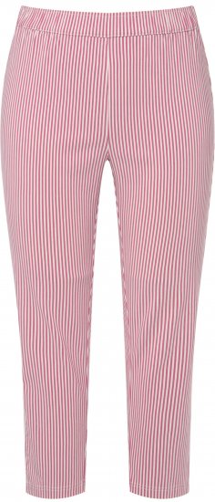 Ulla Popken Stretch Blend Bengaline Pants Pale Lilac - Jeans & Bukser i Store Størrelser – Plus Size - 