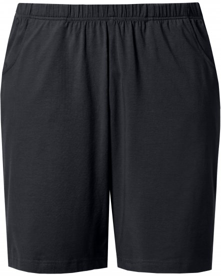 Ulla Popken Stretch Knit Bermuda Shorts Black - Jeans & Bukser i Store Størrelser – Plus Size - Jeans og bukser, EU 42-70