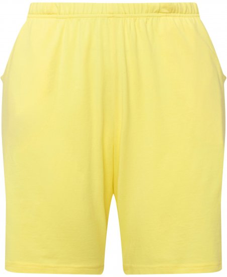 Ulla Popken Stretch Knit Bermuda Shorts Orange - Jeans & Bukser i Store Størrelser – Plus Size - 