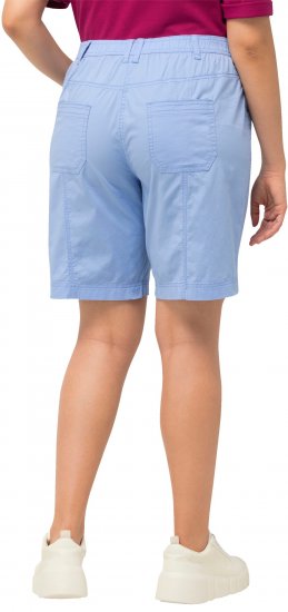 Ulla Popken Cargo Bermuda Shorts Cloud Blue - Jeans & Bukser i Store Størrelser – Plus Size - 
