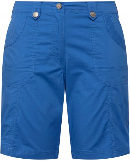 Ulla Popken Cargo Bermuda Shorts Royal Blue - Jeans & Bukser i Store Størrelser – Plus Size - 