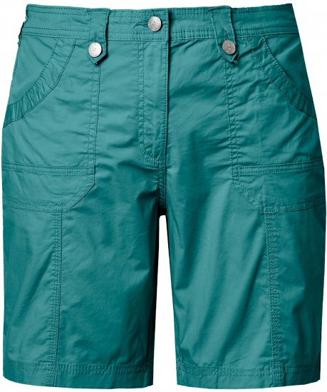 Ulla Popken Cargo Bermuda Shorts Teal - Jeans & Bukser i Store Størrelser – Plus Size - Jeans og bukser, EU 42-70