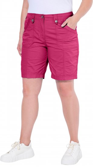 Ulla Popken Cargo Bermuda Shorts Pale Lilac - Jeans & Bukser i Store Størrelser – Plus Size - 