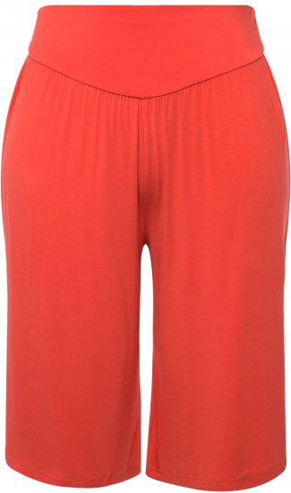 Ulla Popken Wide Leg Flared Bermuda Shorts - Jeans & Bukser i Store Størrelser – Plus Size - Jeans og bukser, EU 42-70
