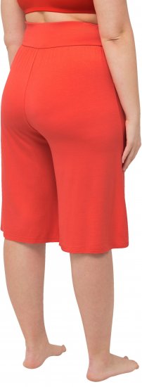 Ulla Popken Wide Leg Flared Bermuda Shorts - Jeans & Bukser i Store Størrelser – Plus Size - Jeans og bukser, EU 42-70