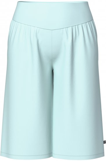 Ulla Popken Wide Leg Flared Bermuda Shorts Blue - Jeans & Bukser i Store Størrelser – Plus Size - Jeans og bukser, EU 42-70
