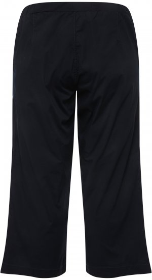Ulla Popken Cropped Ruby Fit Pants Navy - Jeans & Bukser i Store Størrelser – Plus Size - 